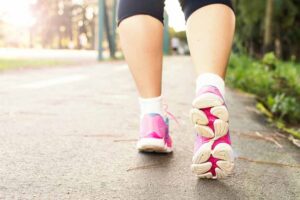 10 minutes of walking beneficts