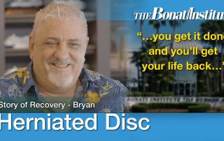 Byran's Herniated Disc Story